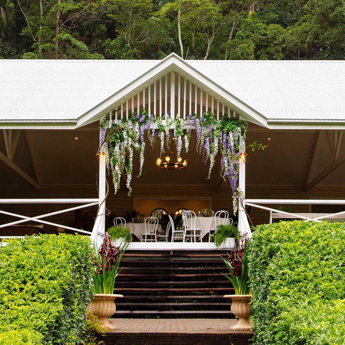 Wisteria Garland Purple