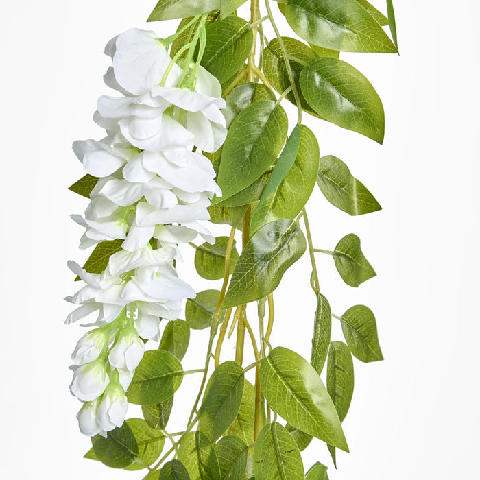 Wisteria Garland White
