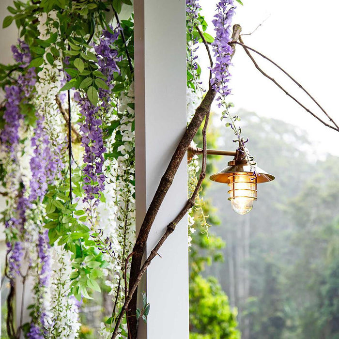 Wisteria Garland White