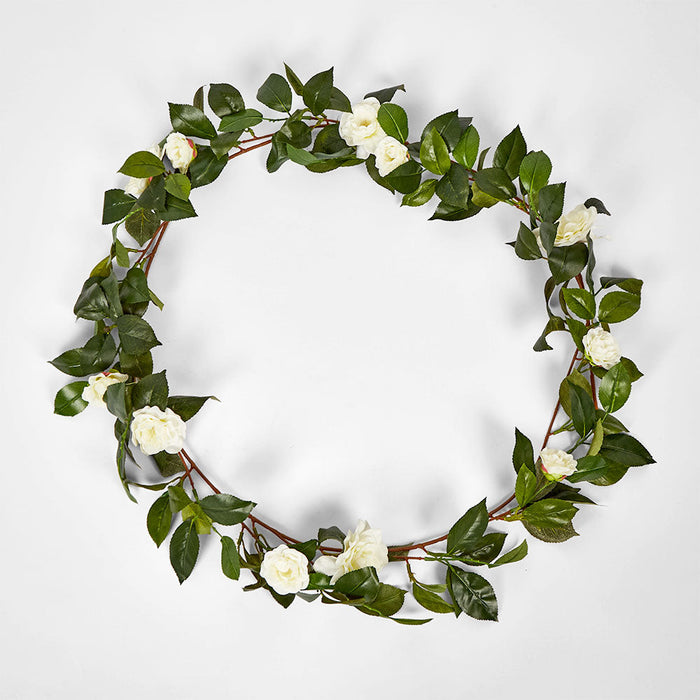 Camellia Garland White 180cm