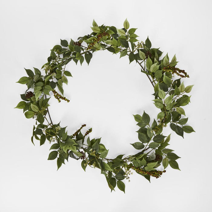 Ficus Fittonia Berry garland 180cm