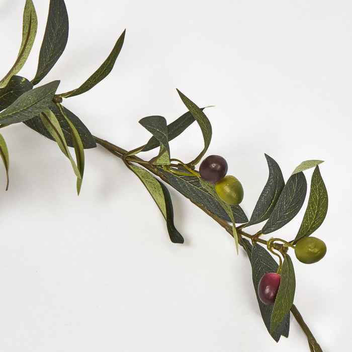 Olive Leaf Garland with Olives