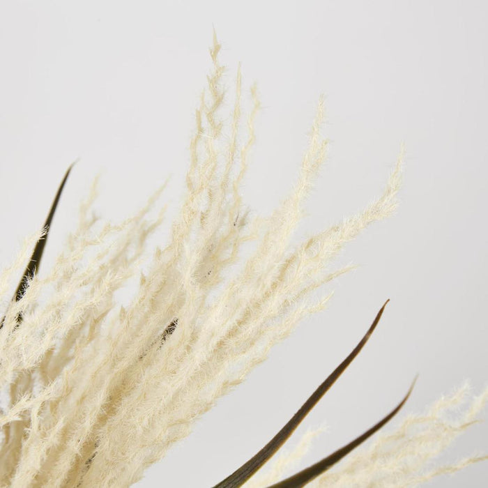 Ivory White Grass Bush set of 6