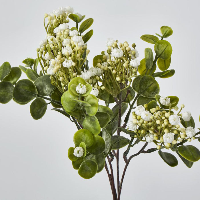 Flowering Bush White set of 6