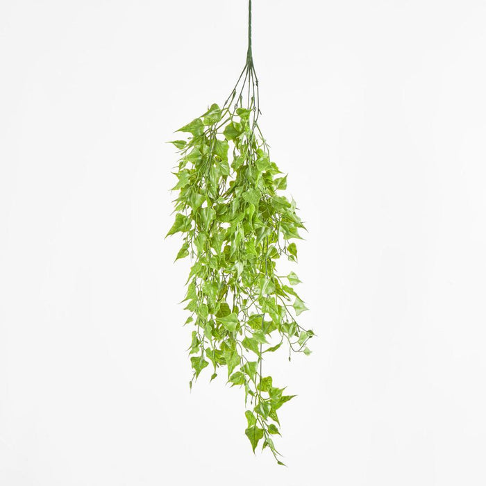 Hanging Leaf Bush Green 12 pcs