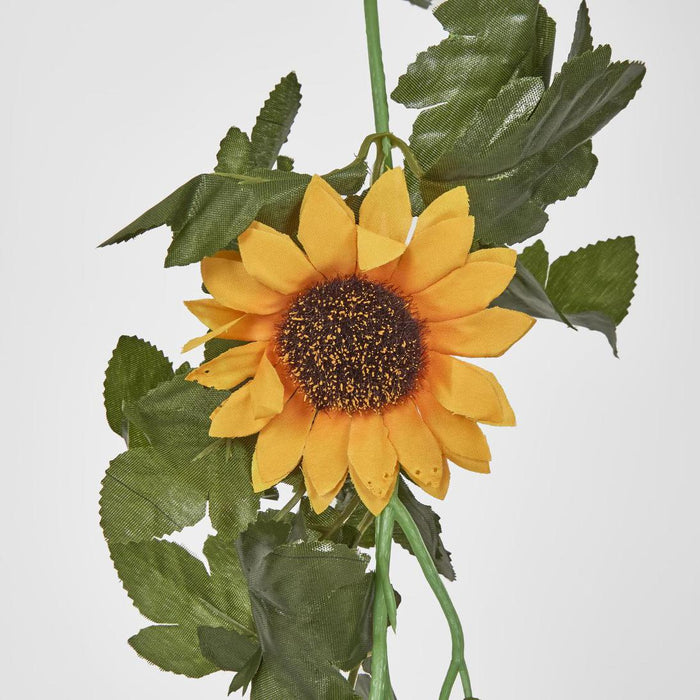 Sunflower Garland 70cm Yellow set of 12