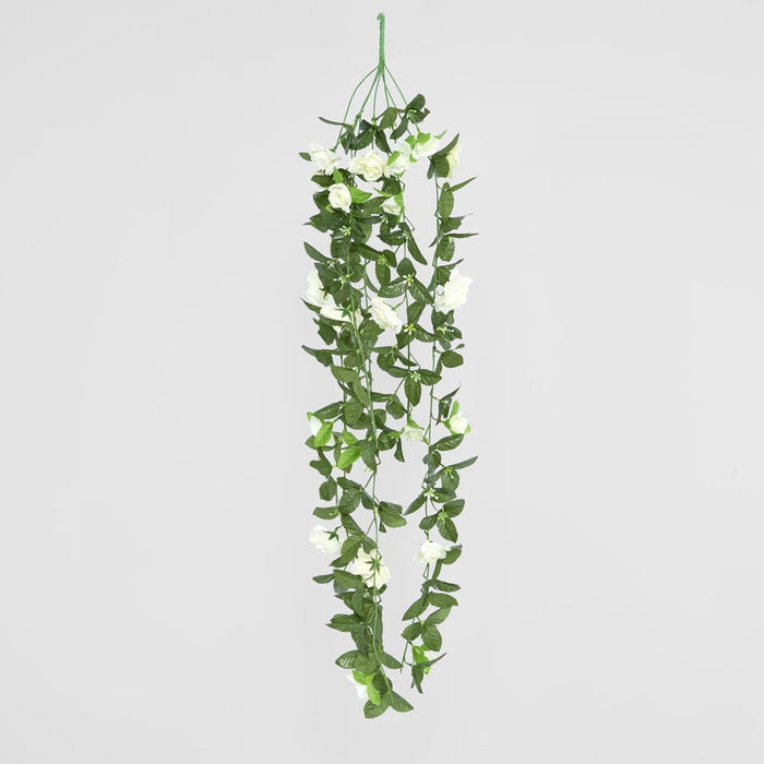 Hanging Rose Vine White