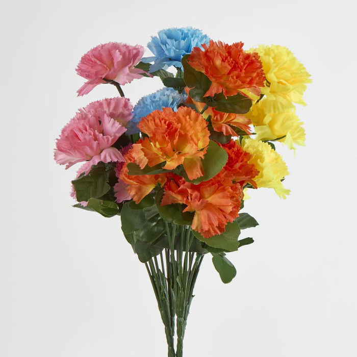 Carnation Bush C Asstd Box of 60 30 pcs