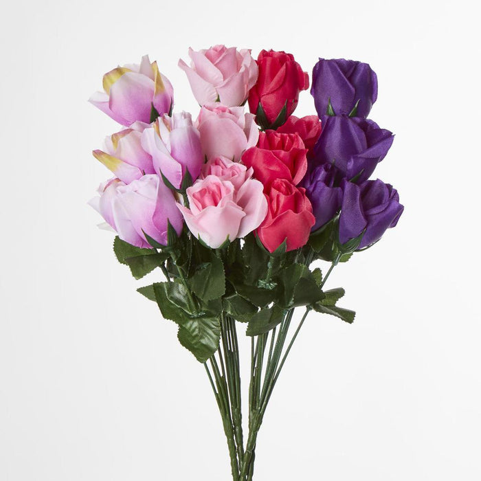 Rosebud Bush Asstd Box of 60 30 pcs