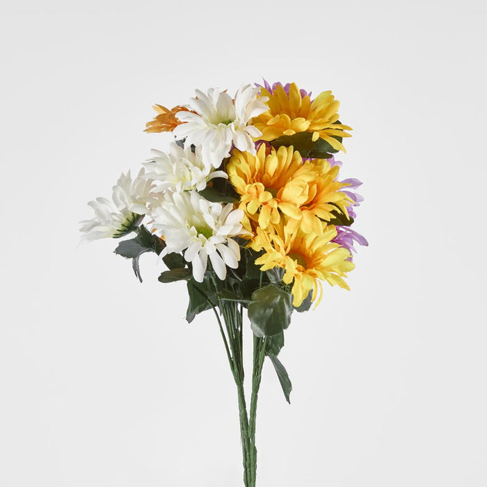 Gerbera Bush Light Asstd Box of 60 30 pcs
