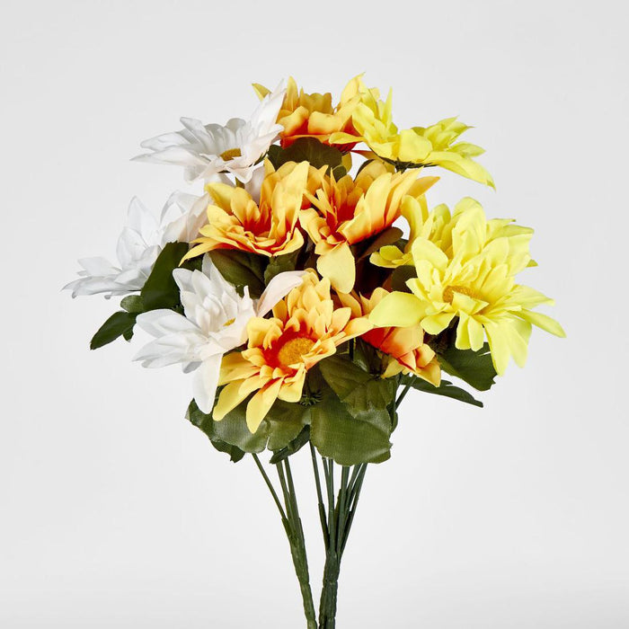 Sunflower Gerbera Daisy Bush Asstd Box of 60 30 pcs