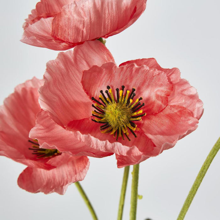 Mini Poppy Spray Pink 18 pcs