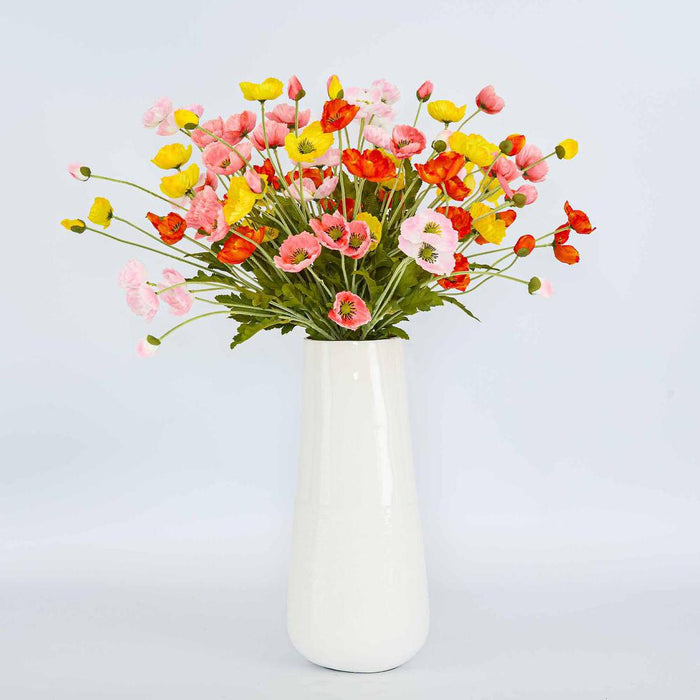 Mini Poppy Spray Pink 18 pcs
