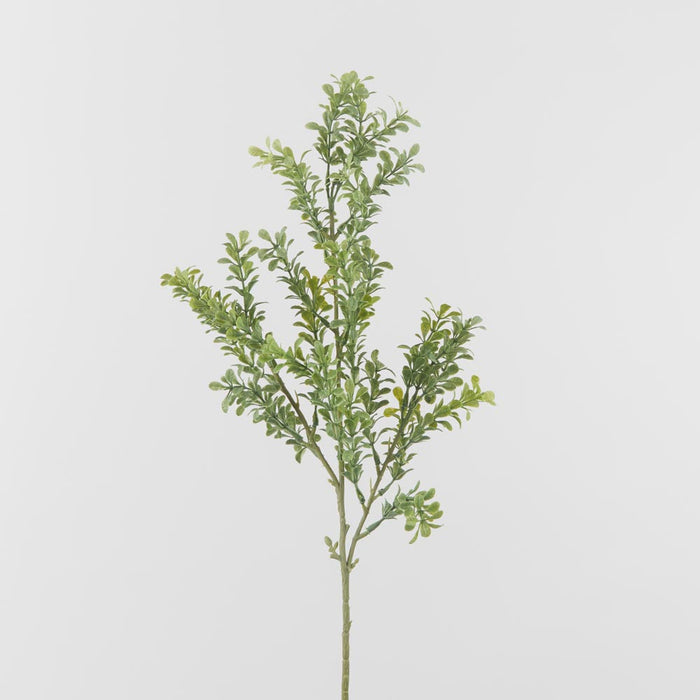 Boxwood Leaf Spray Green 6 pcs