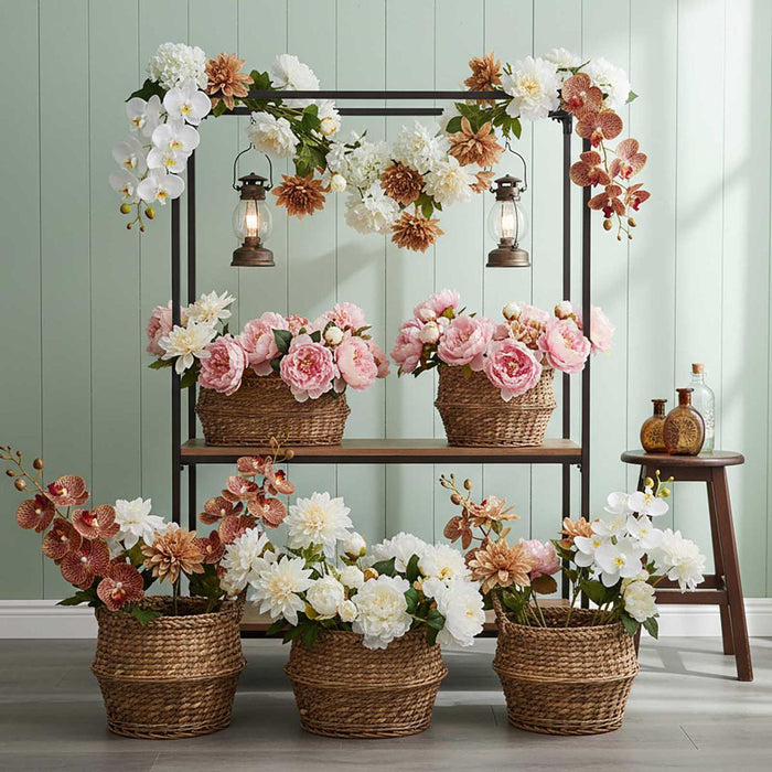 Chrysanthemum Spray Brown