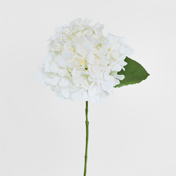 Hydrangea 47cm White 6 pcs