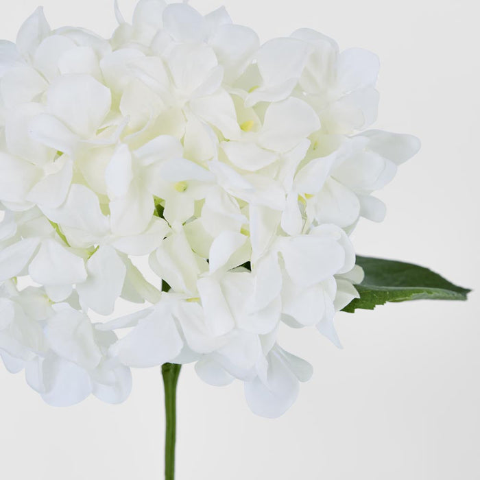 Hydrangea 47cm White 6 pcs