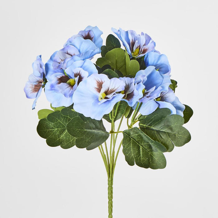 Pansy Bush 32cm Blue 12 pcs