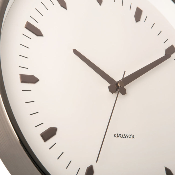 NSIMG-SHA256:60383b93a952e07c7dcfc59ca42a24d12ae08cc660cdf63c21bb3edfb41fce04 · Isalbi Karlsson Wall Clock Arrow Batons Gun Metal