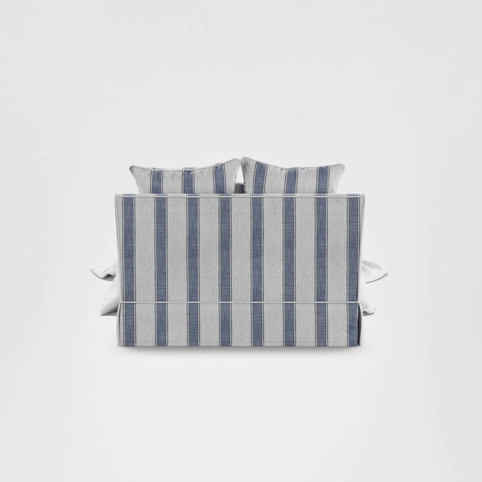 Noosa Hamptons 1.5 Seat Sofa Bed Blue Sky