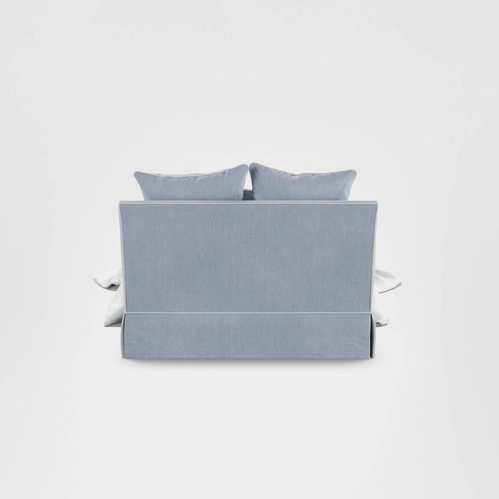 Noosa Hamptons 1.5 Seat Sofa Bed Beach W/White Piping