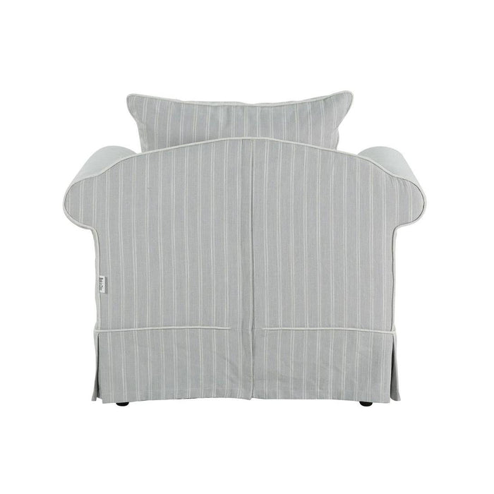 Avalon Hamptons Armchair Cloud Stripe