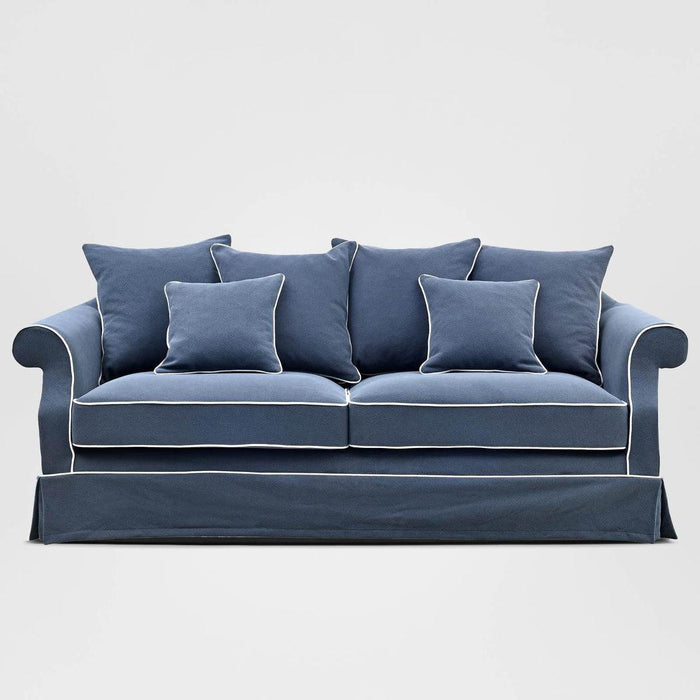 Avalon Hamptons 3 Seat Sofa Navy