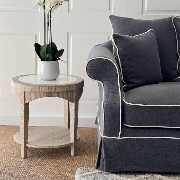 Avalon Hamptons 3 Seat Sofa Navy