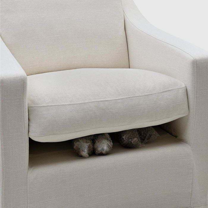 Clovelly Hamptons Armchair Ivory