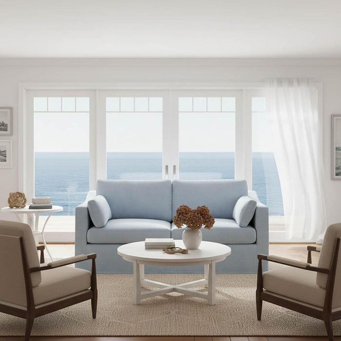 Clovelly Hamptons 2 Seat Sofa Beach