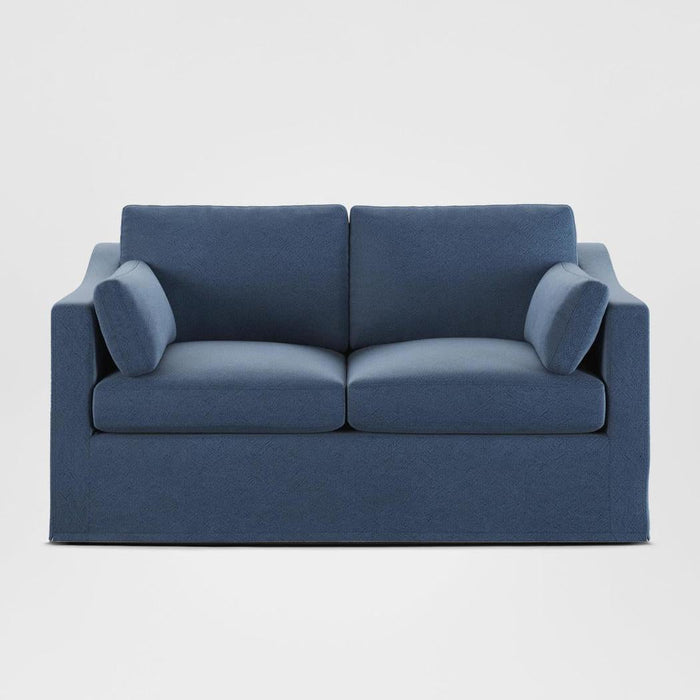 Clovelly Hamptons 2 Seat Sofa Navy