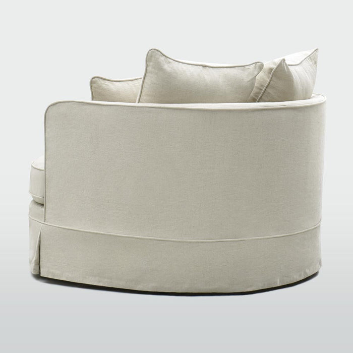 Noosa Hamptons Snuggle Chair Beige