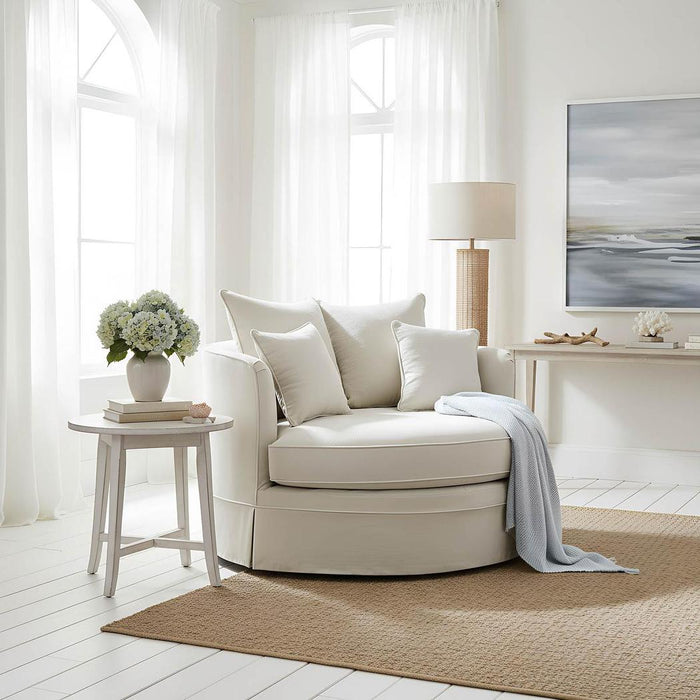 Noosa Hamptons Snuggle Chair Beige