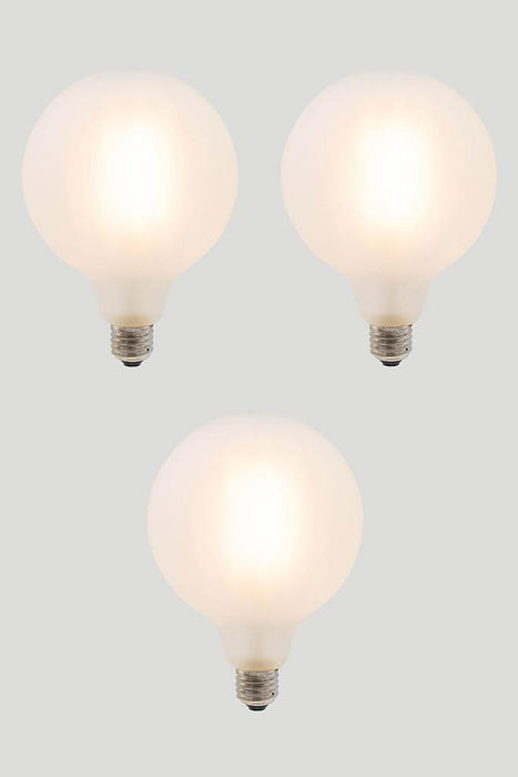G125 LED Filament - Porcelain Frosted - 10W E27 2700k