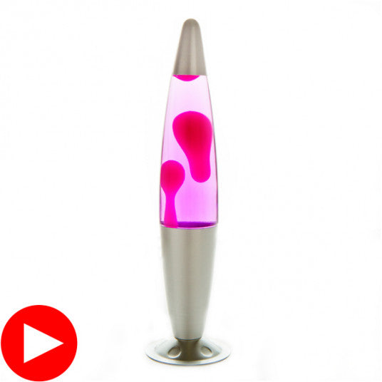 Silver/Pink/Pink Peace Motion Lamp