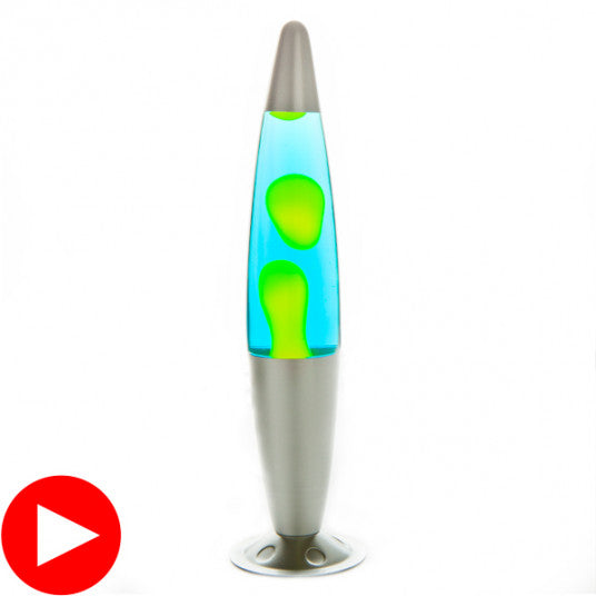 Silver/Yellow/Blue Peace Motion Lamp