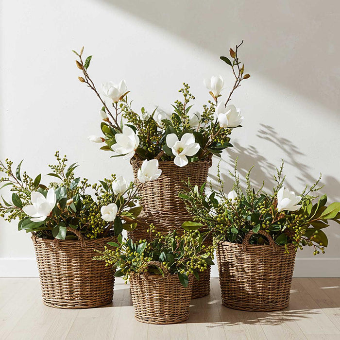 Leaf Ficus Spray 86cm Green 6 pcs