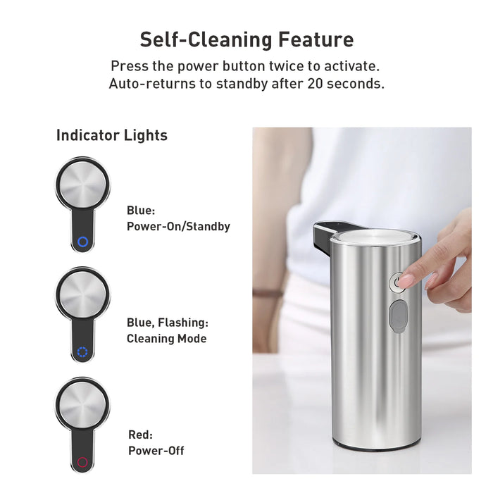 EKO Aroma Smart Soap Dispenser EK6088: Efficient, Adjustable, and Rechargeable Hygiene Solution