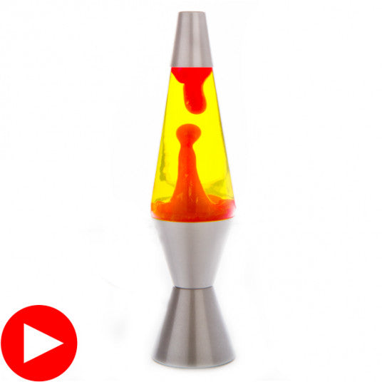 Silver/Red/Yellow Diamond Motion Lamp