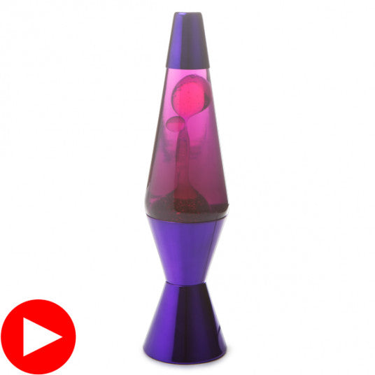 Purple/Pink/Purple Metallic Diamond Motion Lamp