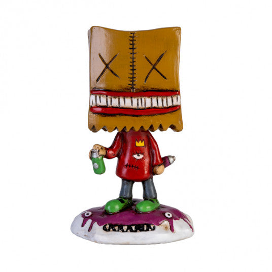 Gus Fink's Paperbag Boogily Heads Figurine