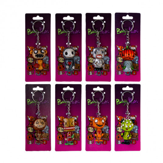 Gus Fink's Boogily Heads Keychains