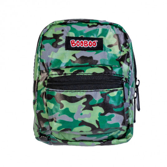 Reflective Green/Grey Camo BooBoo Backpack Mini