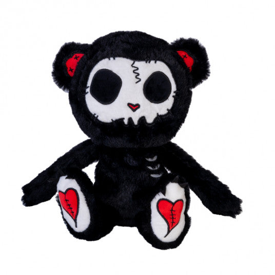 Gus Fink's Grim the Stitch Bear Gooli Plush Black