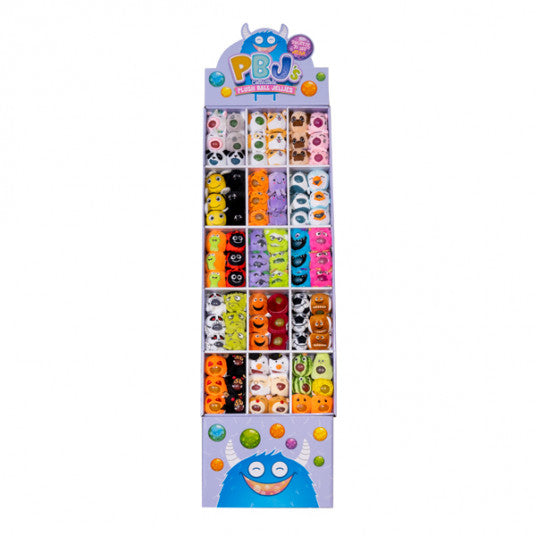 Plush Ball Jellies Floor Display Stand (192PC)
