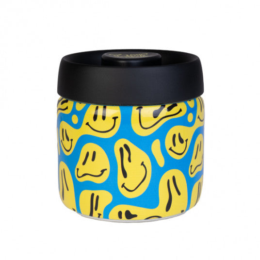 Smilies Vacuum Sealed Stash Jar