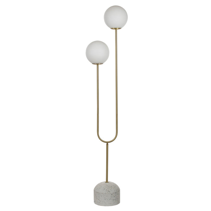 NSIMG-SHA256:6356f2667c88691ec1dddbca969e069025daa4d07caee64502cd975f7a7c4b63 · Isalbi Amalfi Tivoli Floor Lamp White & Gold