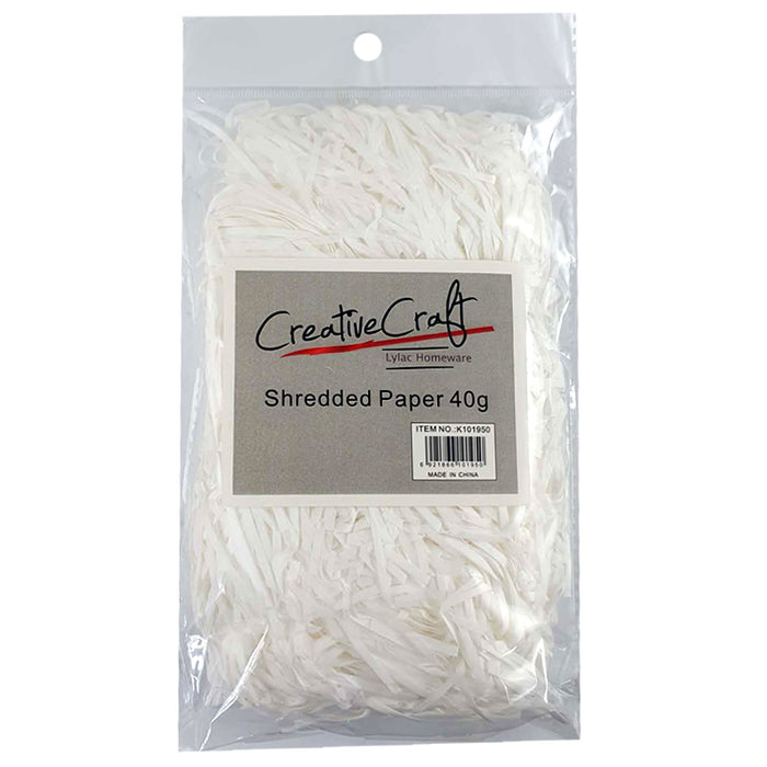 40G Paper Shreds White