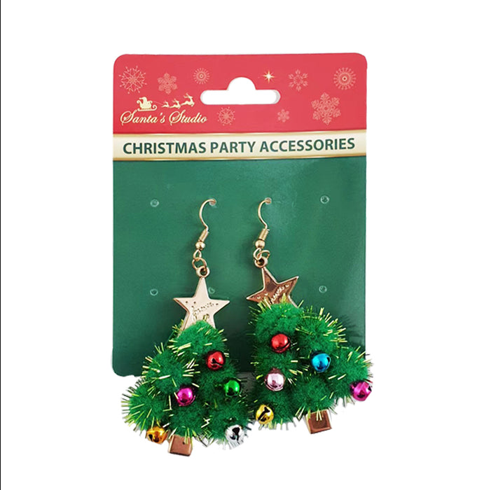 Xmas Earrings Tree Dsn