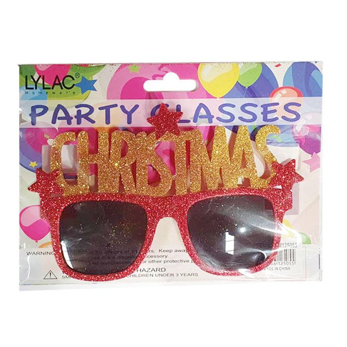 Xmas Eyeglasses Christmas Glitter